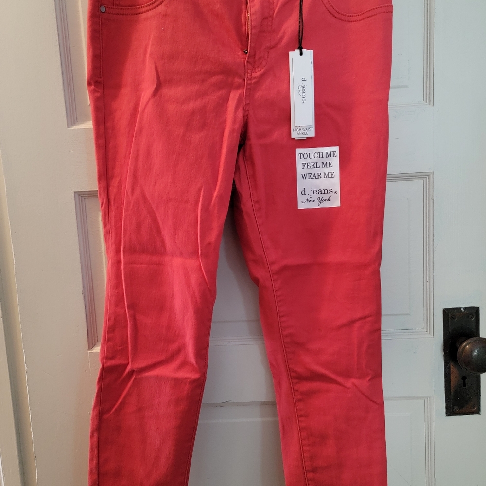 D. Jeans Women's Orange/Red Jeans